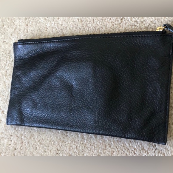 Michael Kors Fulton Clutch/Wristlet - Black with gold accents - Picture 4 of 12